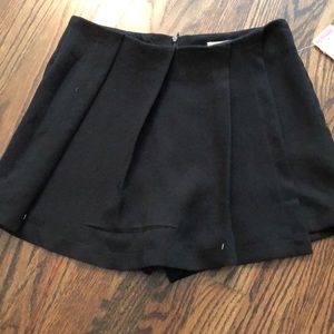 Black, fashionable skort
